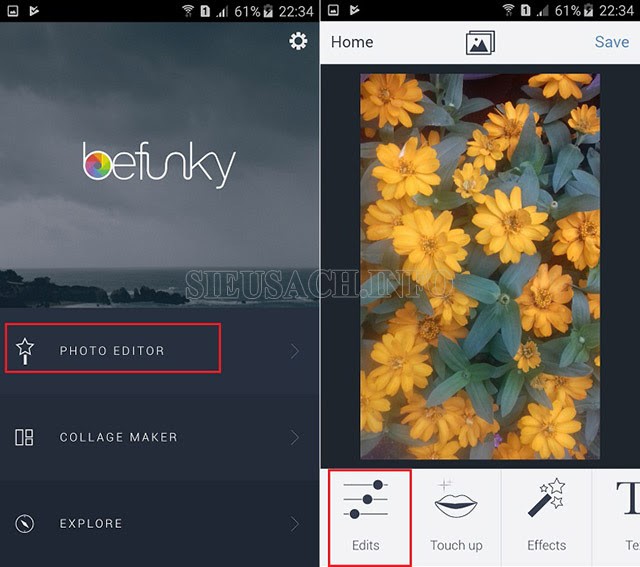 App chỉnh sửa ảnh Photo Editor by BeFunky