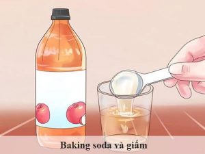 Baking soda và giấm giúp đánh bay mọi vết bẩn bám dai trên giày