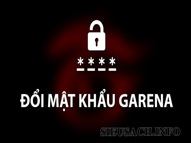 Cách để thay đổi mật khẩu trong Garena