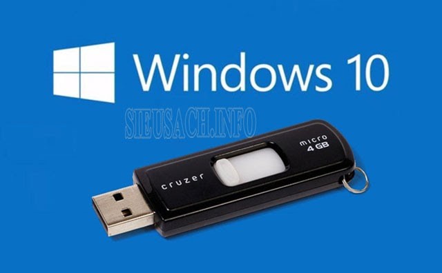 Cách cài win 10 bằng usb