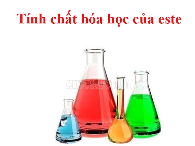 Tính chất hóa học của este