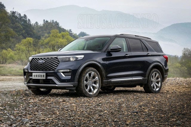 Ford Explorer đen