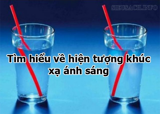 Giải thích các kiến thức liên quan đến hiện tượng khúc xạ ánh sáng