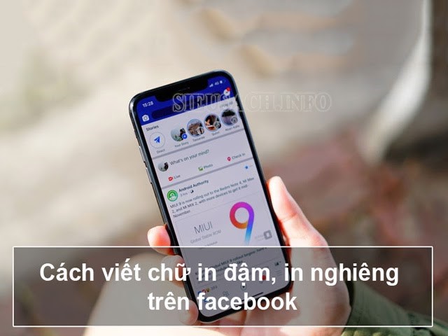 Hướng dẫn cách viết chữ in đậm trên facebook