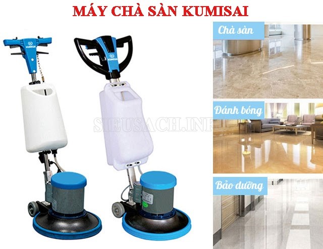 Kumisai - thương hiệu máy chà sàn chất lượng