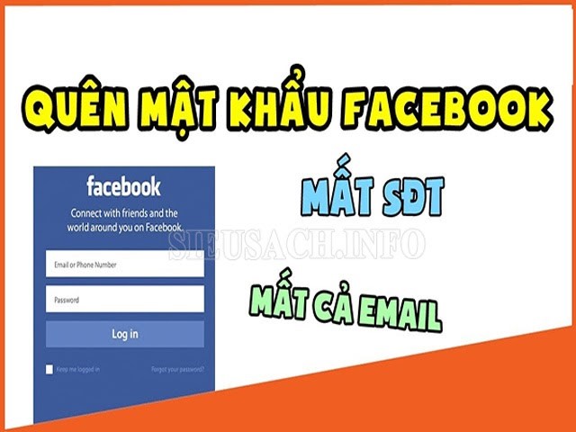 Làm thế nào để lấy lại mật khẩu Facebook khi mất số điện thoại và email?