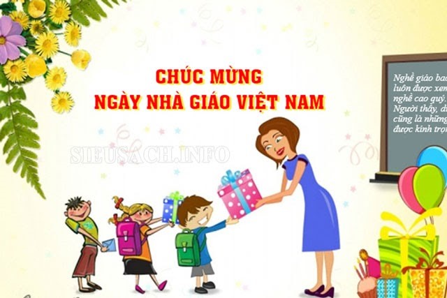 Lời chúc ý nghĩa cho thầy cô nhân ngày 20/11