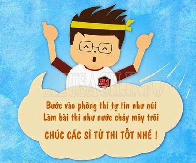 Lời chúc thi tốt hài hước