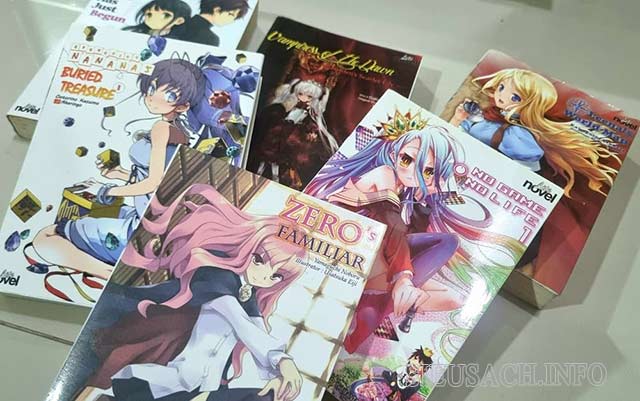 Sự khác nhau giữa manga và light novel