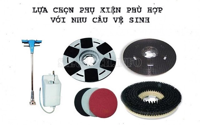 Lựa chọn phụ kiện phù hợp