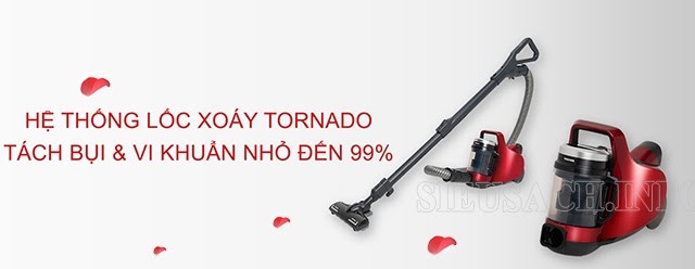 Máy hút bụi Toshiba nhận được nhiều đánh giá tích cực