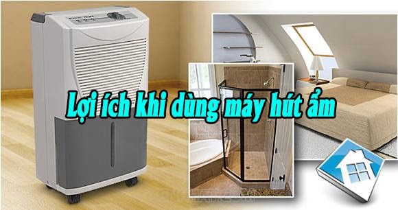 Máy hút ẩm đem lại nhiều lợi ích quan trọng