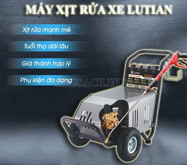 Máy xịt rửa áp lực cao Lutian