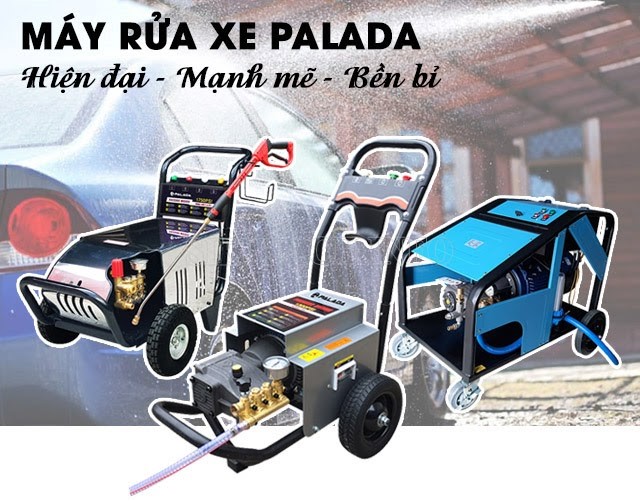 Máy xịt rửa áp lực cao Palada