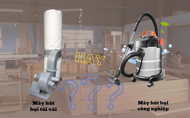 Nên sử dụng máy hút bụi nào cho xưởng gỗ?