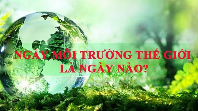 Ngày môi trường thế giới là ngày mấy?