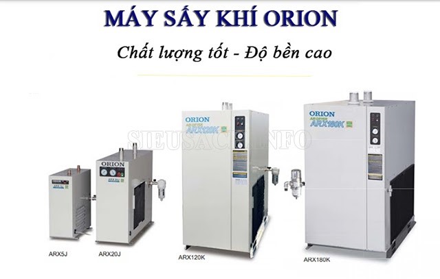 Orion - thương hiệu máy sấy khí Nhật Bản