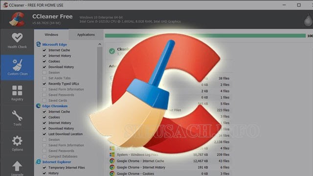 Phần mềm CCleaner