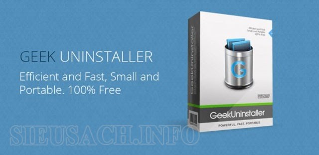 Phần mềm Geek Uninstaller 