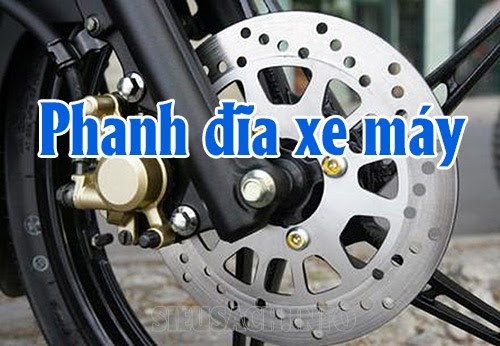 Phanh đĩa xe máy là một bộ phận quan trọng