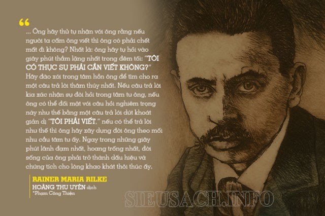 Rainer Maria Rilke và quan điểm nghệ thuật