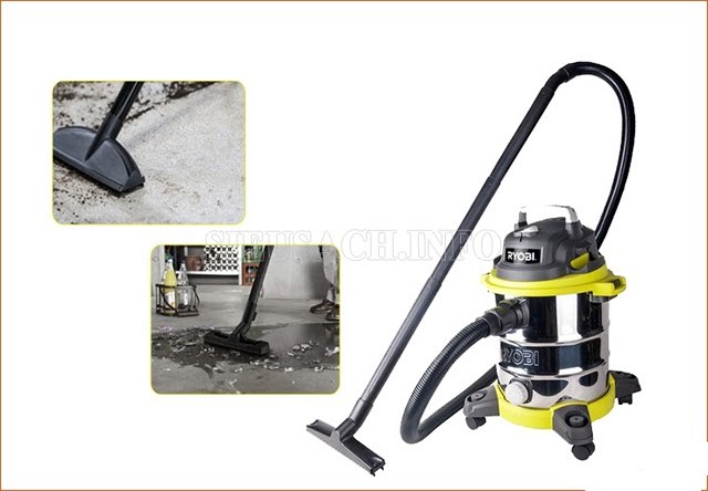 Ryobi - hút sạch bụi khô, ướt hiệu quả