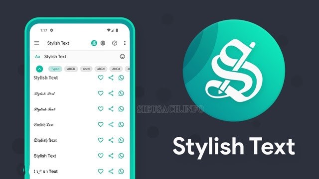 Stylish Text  - Công cụ viết chữ in đậm trên điện thoại được nhiều người lựa chọn