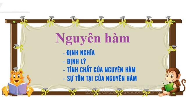 Tìm hiểu một số thông tin về nguyên hàm