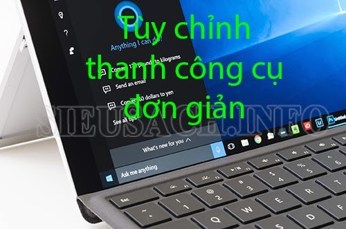 Tham khảo thêm các tùy chỉnh của Taskbar