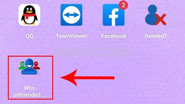 Thêm ứng dụng “Who unfriended me” vào điện thoại