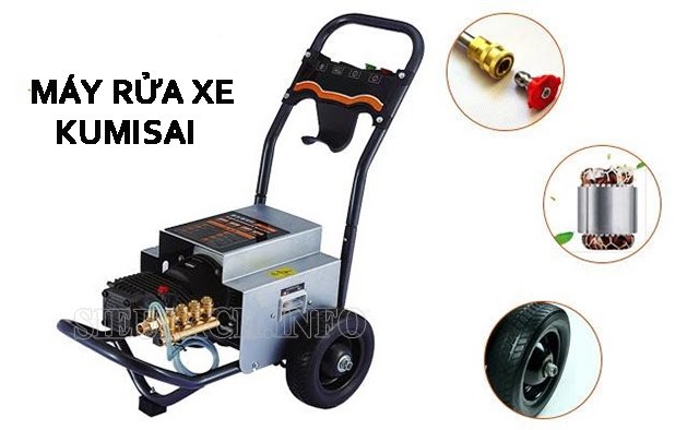 Thiết bị rửa xe chuyên nghiệp Kumisai