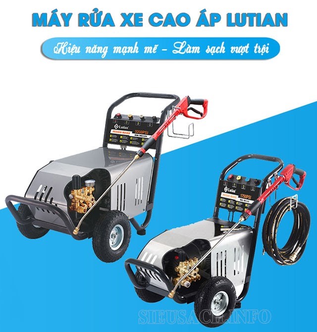 Thiết bị rửa xe chuyên nghiệp Lutian