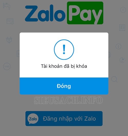 Vì sao tài khoản Zalo bị khóa?