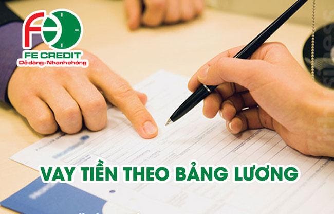 Vay tiền theo bảng lương được nhiều người tham gia