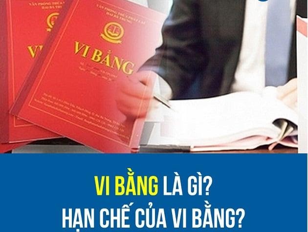 Vi bằng có những điểm hạn chế nhất định