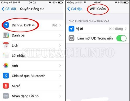 Wifi chùa cho iphone có khắp mọi nơi xung quanh bạn