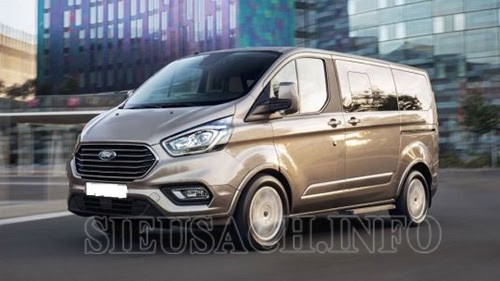 Xe MPV Ford Tourneo sở hữu thiết kế mạnh mẽ cùng diện tích rộng rãi