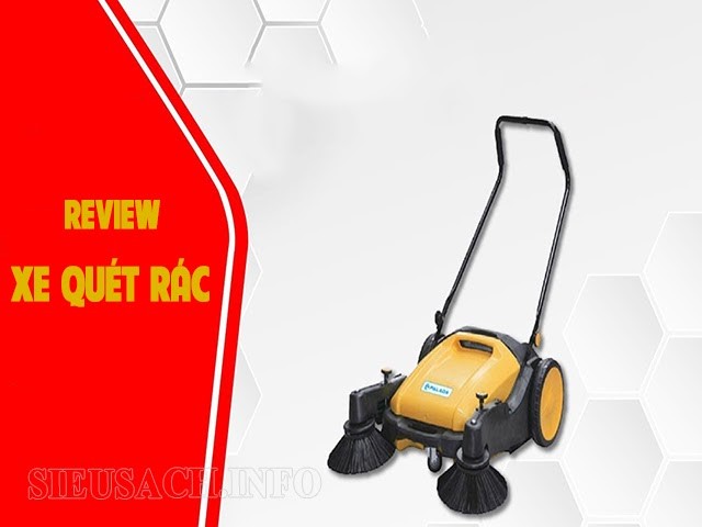 Xe quét rác - loại xe đóng vai trò quan trọng trong giữ sạch môi trường