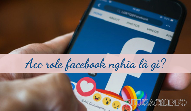 Acc role trên Facebook là dùng acc phụ để tương tác với các acc khác