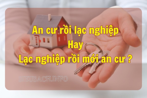 Liệu an cư thì có lạc nghiệp trong thời nay không?