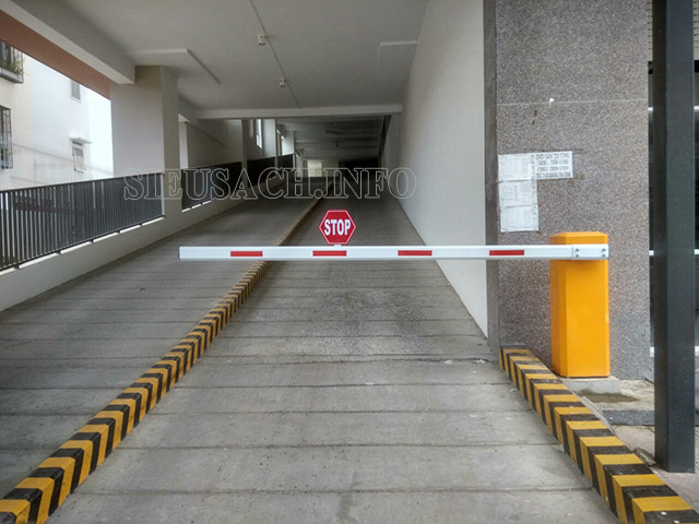 barrier tự động thẳng