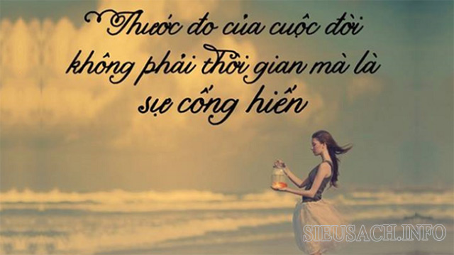 Cống hiến mang đến nhiều ý nghĩa trong cuộc sống