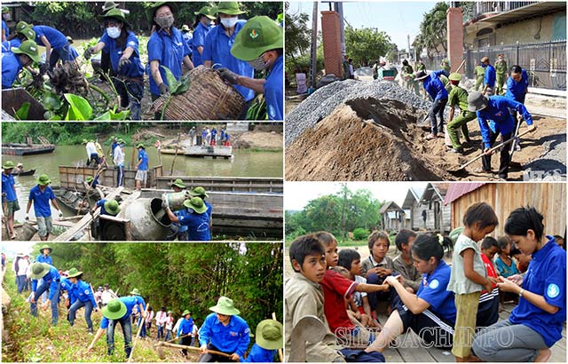 Thanh niên trẻ Việt Nam đã cống hiến rất nhiều sức trẻ cho nước nhà