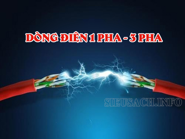 Dòng điện 1 pha - 3 pha