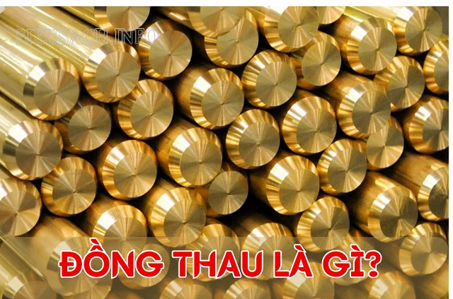 Đồng thau là hợp kim của kẽm và đồng