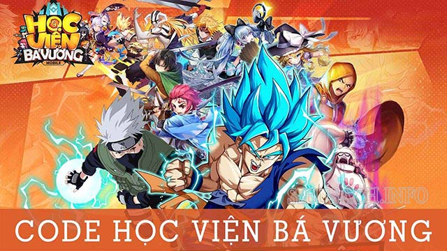 Mã code Học Viện Bá Vương thường chỉ được sử dụng một lần