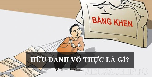 Hữu danh vô thực là có danh tiếng nhưng không có tài lực