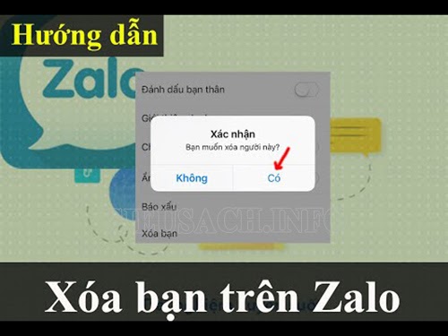 Những lưu ý khi xóa bạn trên ứng dụng zalo