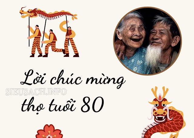 Gửi lời chúc thọ cho ông bà, bố mẹ bước sang tuổi 80