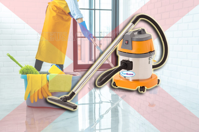 TopClean TC 15S -máy hút bụi 15L